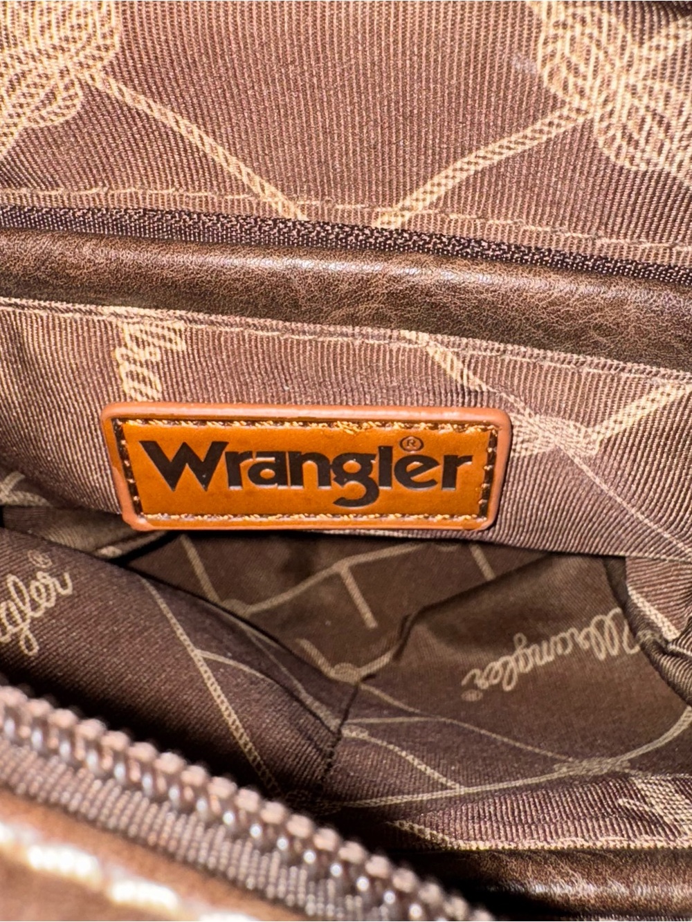 Wrangler purse horseshoe brown - Picture 3 of 13